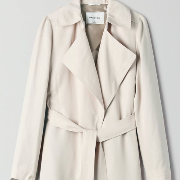 Babaton Maximo Trench Coat, Size XS, Denude - Picture 6 of 7
